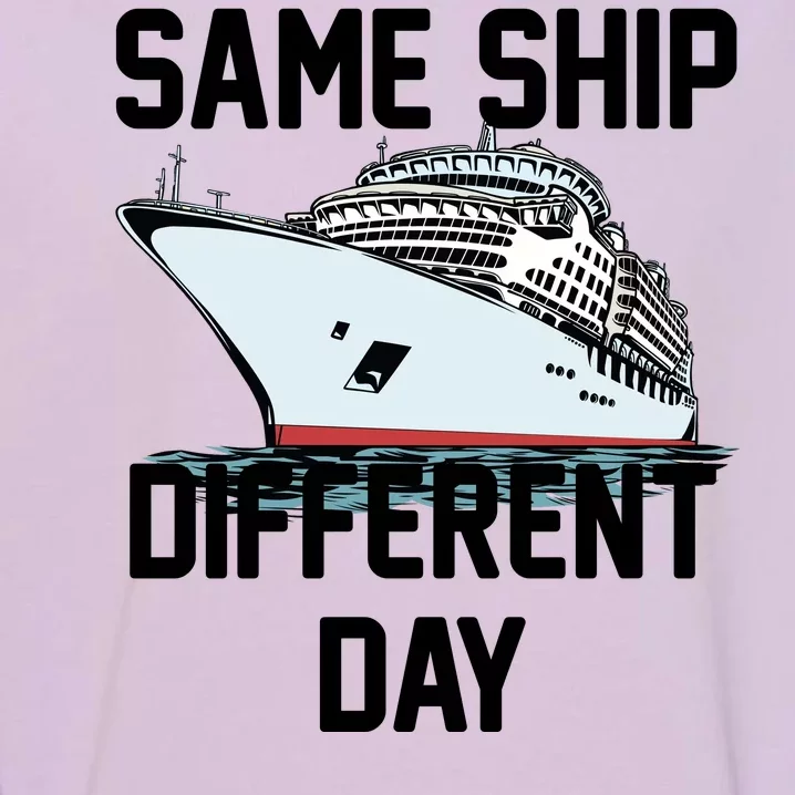 Same Ship Different Day Garment-Dyed Sweatshirt