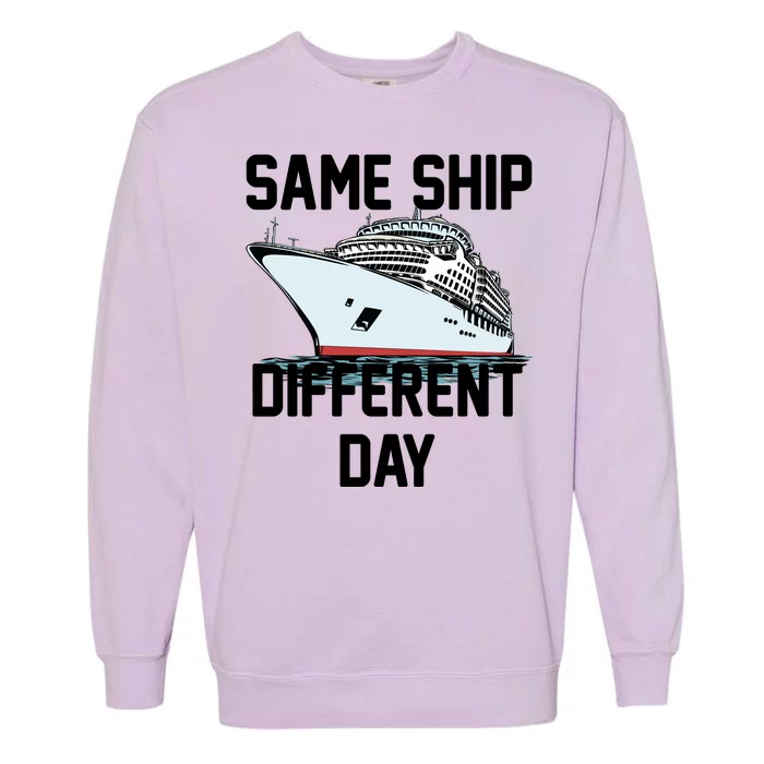 Same Ship Different Day Garment-Dyed Sweatshirt