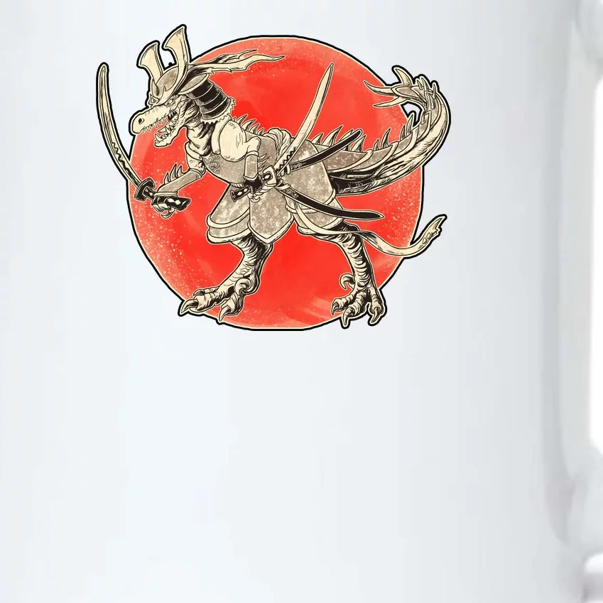 Samurai T-Rex Black Color Changing Mug