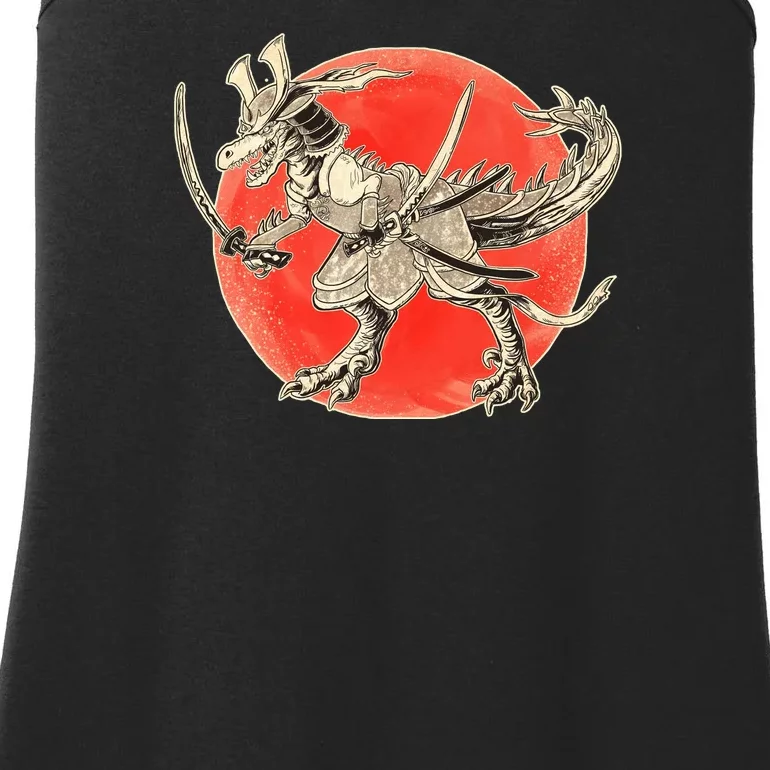 Samurai T-Rex Ladies Essential Tank