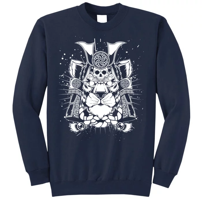 Samurai Tiger Tall Sweatshirt