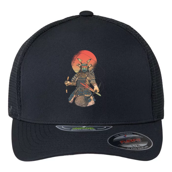 Samurai Warrior Fishing Flexfit Unipanel Trucker Cap