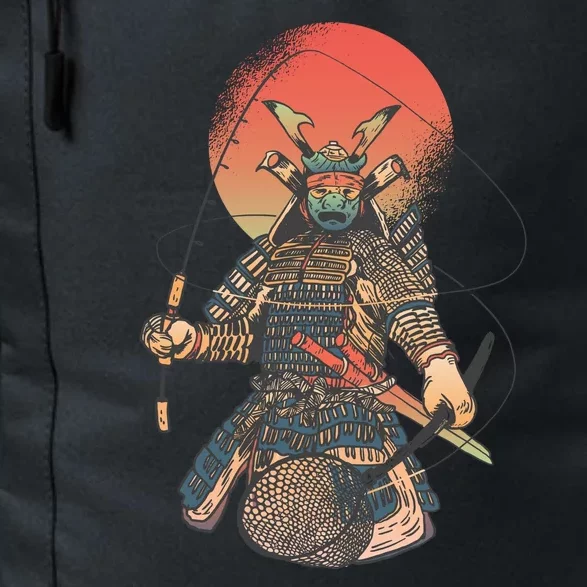 Samurai Warrior Fishing Daily Commute Backpack