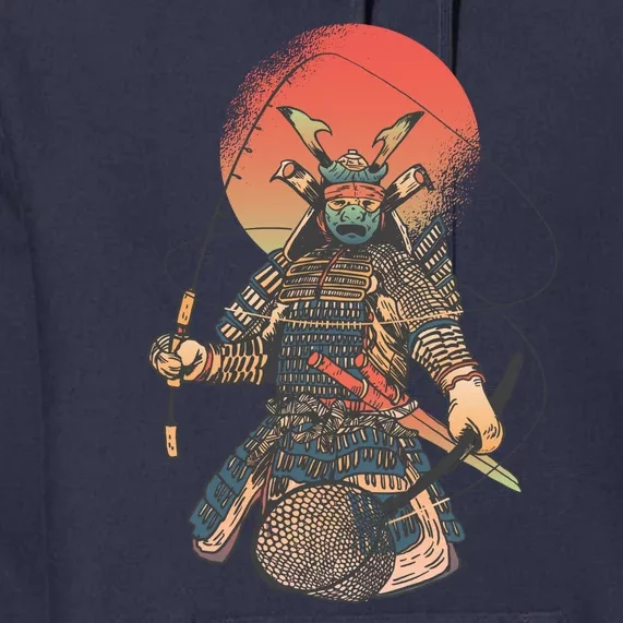 Samurai Warrior Fishing Premium Hoodie