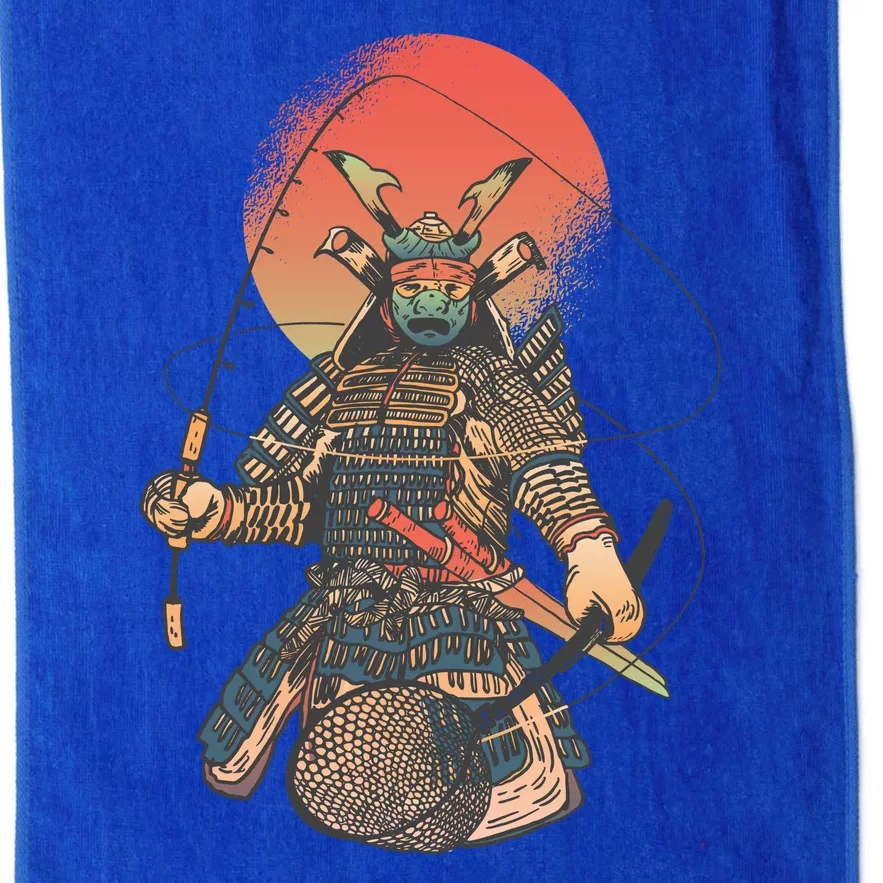 Samurai Warrior Fishing Platinum Collection Golf Towel