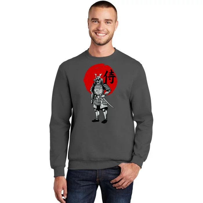 Samurai Warrior Graphic Tall Sweatshirt