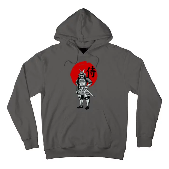 Samurai Warrior Graphic Tall Hoodie