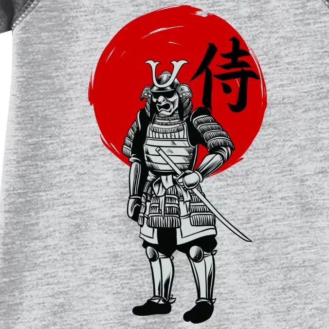 Samurai Warrior Graphic Infant Baby Jersey Bodysuit