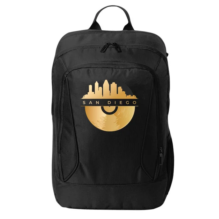 San Diego Vinyl Skyline City Backpack