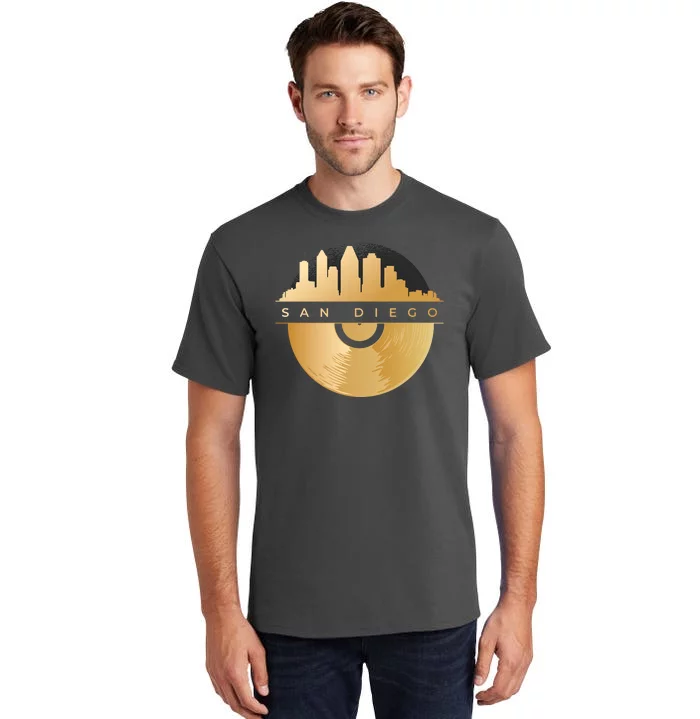 San Diego Vinyl Skyline Tall T-Shirt