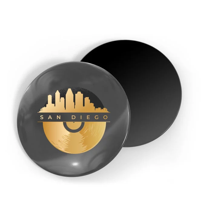 San Diego Vinyl Skyline Magnet