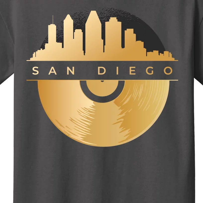 San Diego Vinyl Skyline Kids T-Shirt