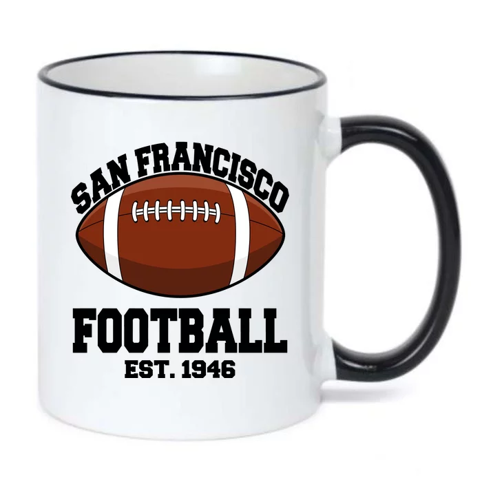 San Francisco Football Est. 1946 Black Color Changing Mug