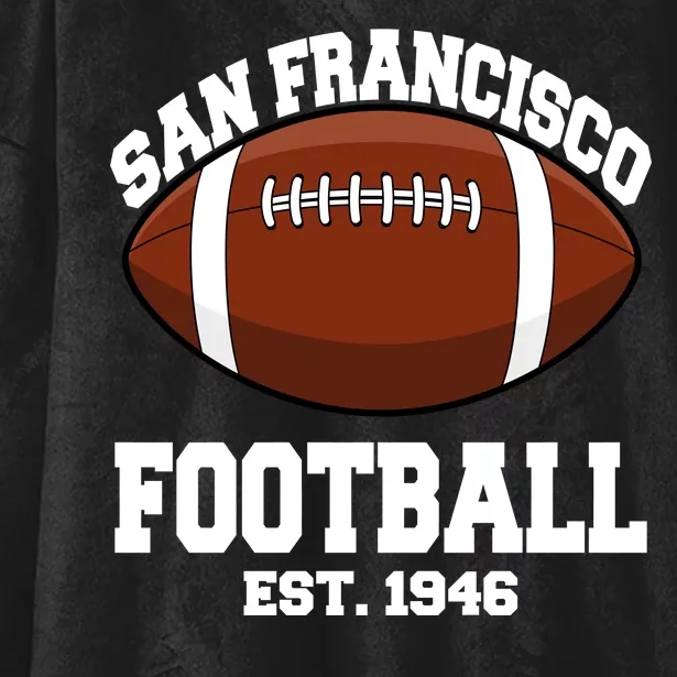 San Francisco Football Est. 1946 Hooded Wearable Blanket