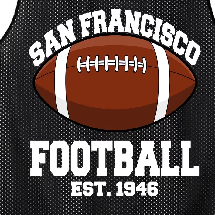 San Francisco Football Est. 1946 Mesh Reversible Basketball Jersey Tank