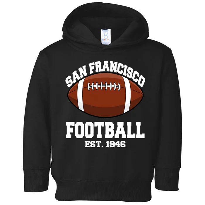 San Francisco Football Est. 1946 Toddler Hoodie