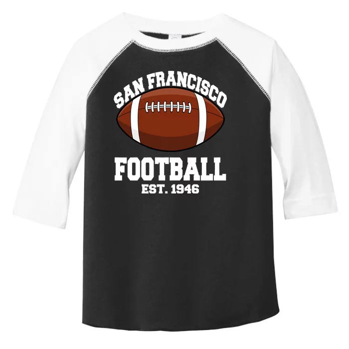 San Francisco Football Est. 1946 Toddler Fine Jersey T-Shirt