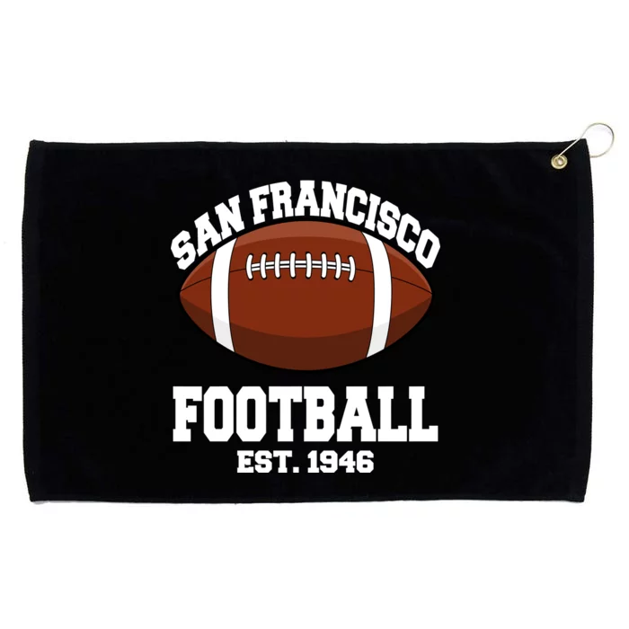 San Francisco Football Est. 1946 Grommeted Golf Towel