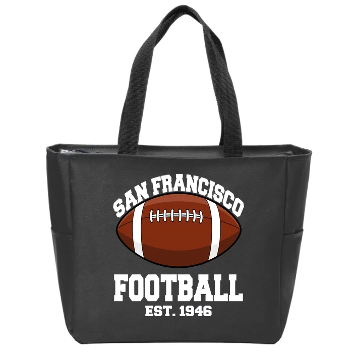 San Francisco Football Est. 1946 Zip Tote Bag