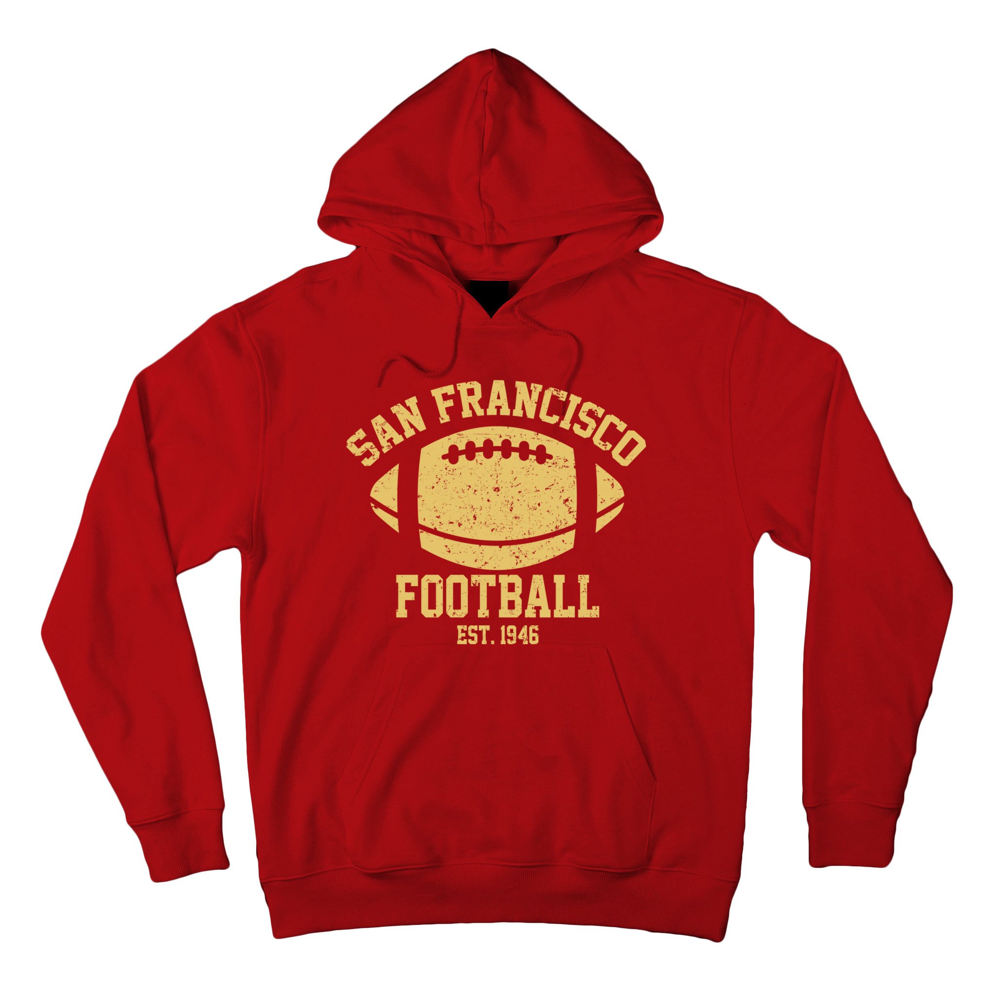 Buy San Fransisco Football Hoodie EST. 1946 Football Vintage Style