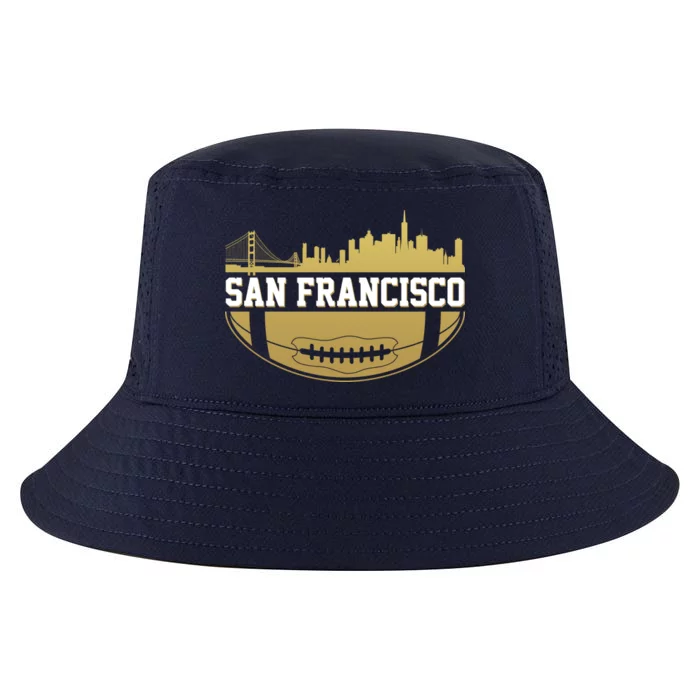 San Francisco Football Skyline Cool Comfort Performance Bucket Hat