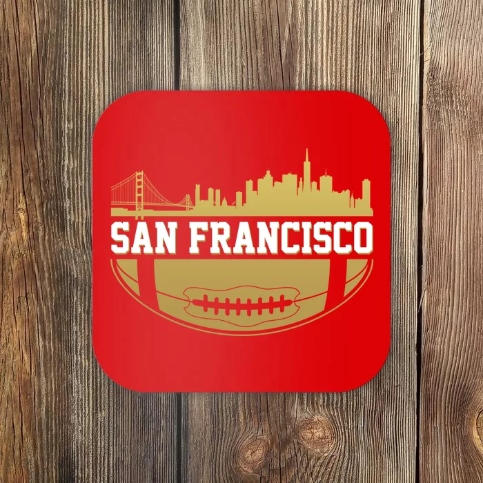 San Francisco Football Skyline Coaster