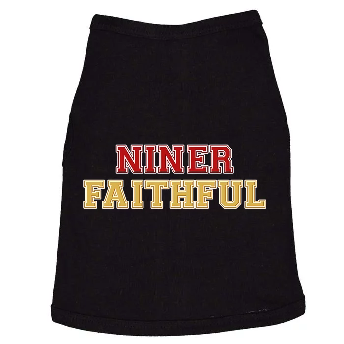 San Francisco Niner Faithful Doggie Tank