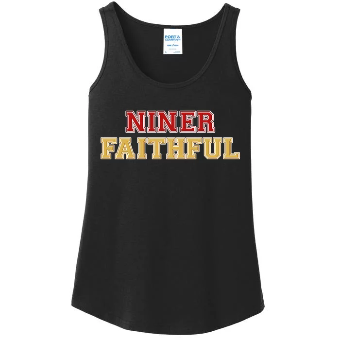 San Francisco Niner Faithful Ladies Essential Tank