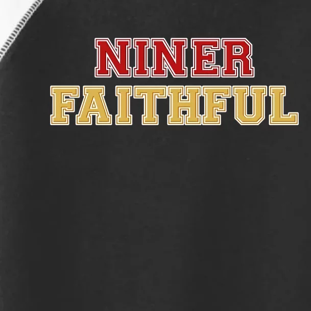 San Francisco Niner Faithful Toddler Fine Jersey T-Shirt