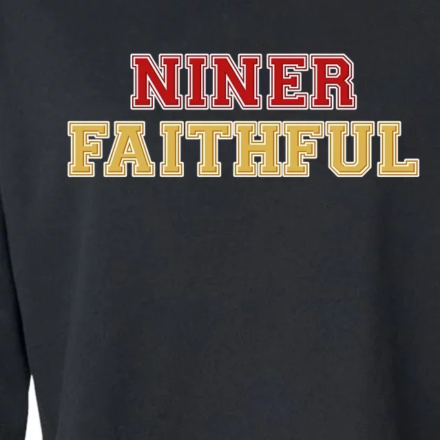 San Francisco Niner Faithful Cropped Pullover Crew