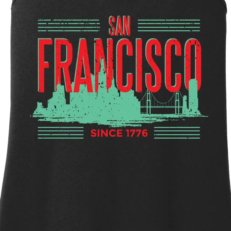 San Francisco Since 1776 Ladies Essential Tank