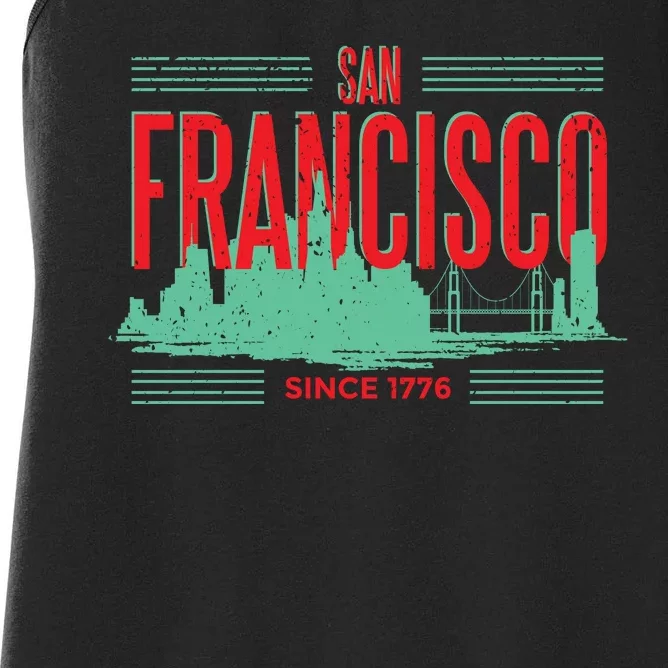 San Francisco Since 1776 Women's Racerback Tank