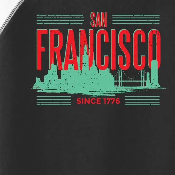 San Francisco Since 1776 Toddler Fine Jersey T-Shirt