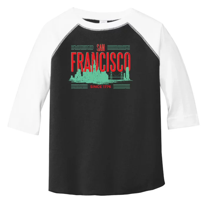 San Francisco Since 1776 Toddler Fine Jersey T-Shirt