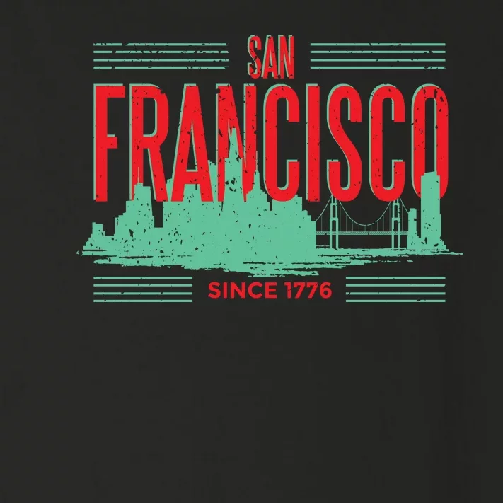 San Francisco Since 1776 Toddler Long Sleeve Shirt