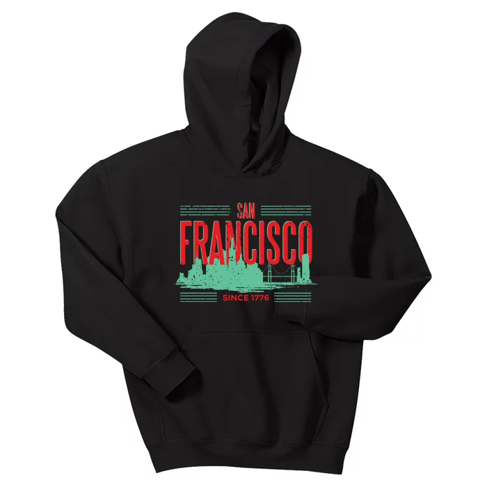 San Francisco Since 1776 Kids Hoodie