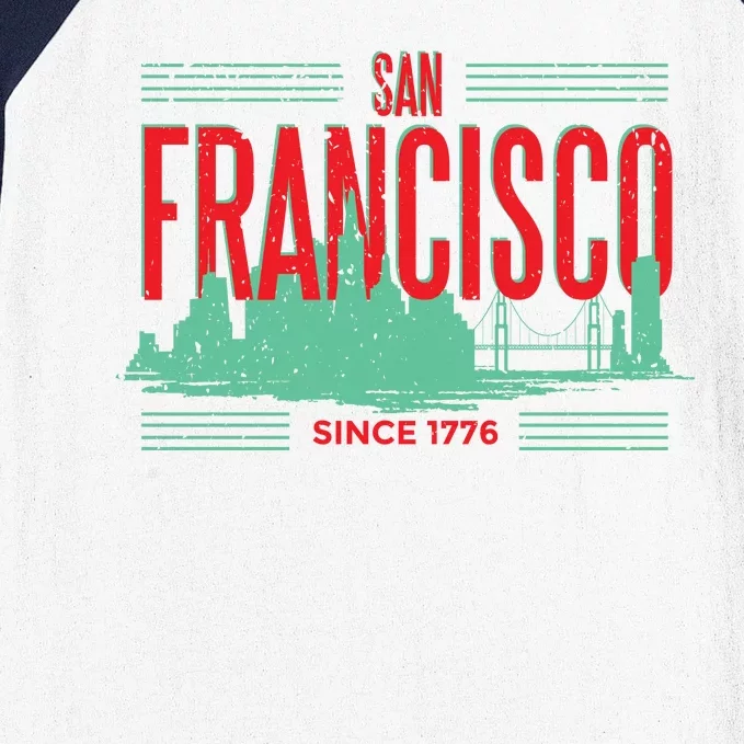 San Francisco Since 1776 Baseball Sleeve Shirt