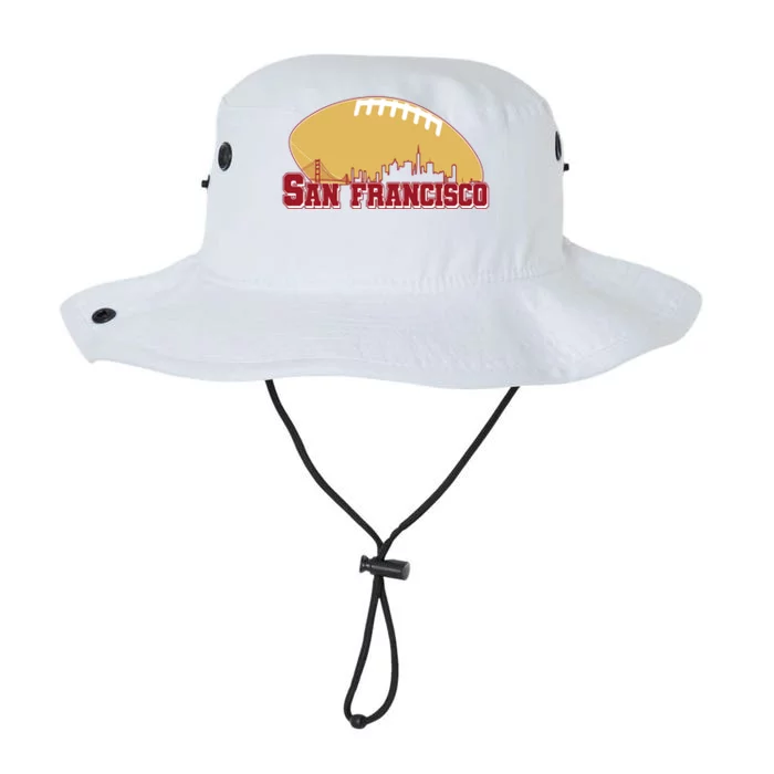 San Francisco Skyline Football Sports Fan Legacy Cool Fit Booney Bucket Hat