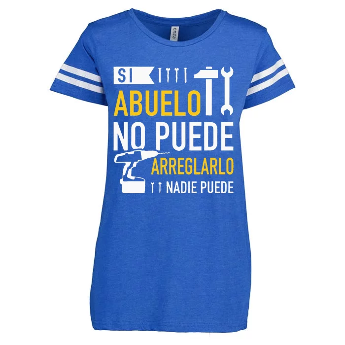 Si Abuelo No Puede Arreglarlo Nadie Puede Para Día Del Padre Enza Ladies Jersey Football T-Shirt