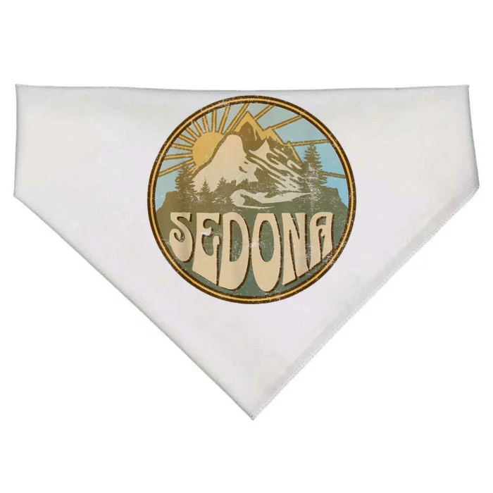 Sedona Arizona Nature Mountains Hiking Outdoors USA-Made Doggie Bandana