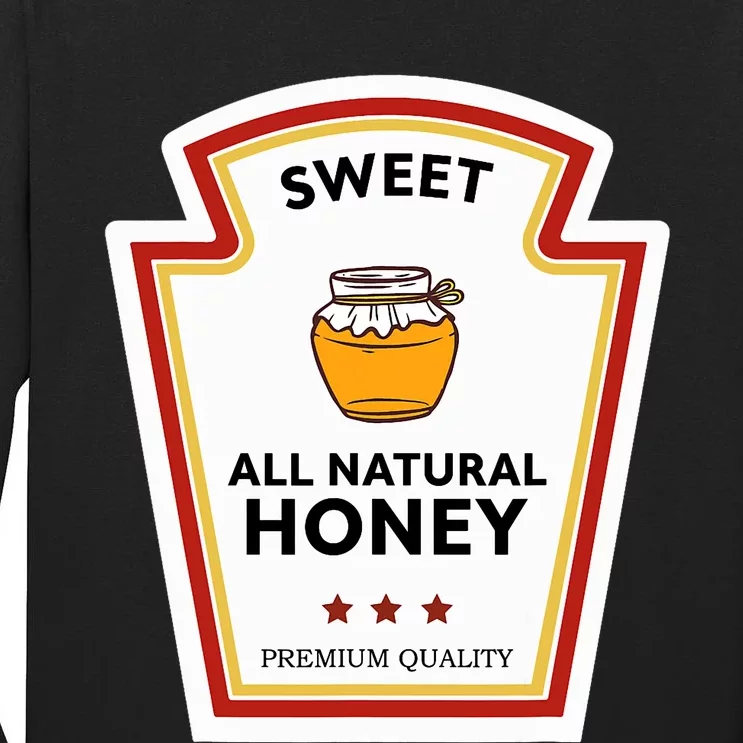 Sweet All Natural Honey Condiment Group Costume Tall Long Sleeve T-Shirt