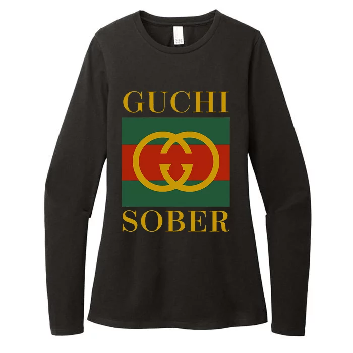 Sober Aa Na Funny Luxury Inspirational Womens CVC Long Sleeve Shirt