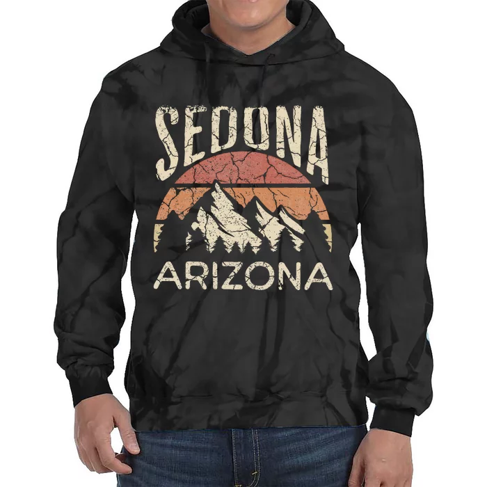 Sedona Arizona Nature Hiking Outdoors Tie Dye Hoodie