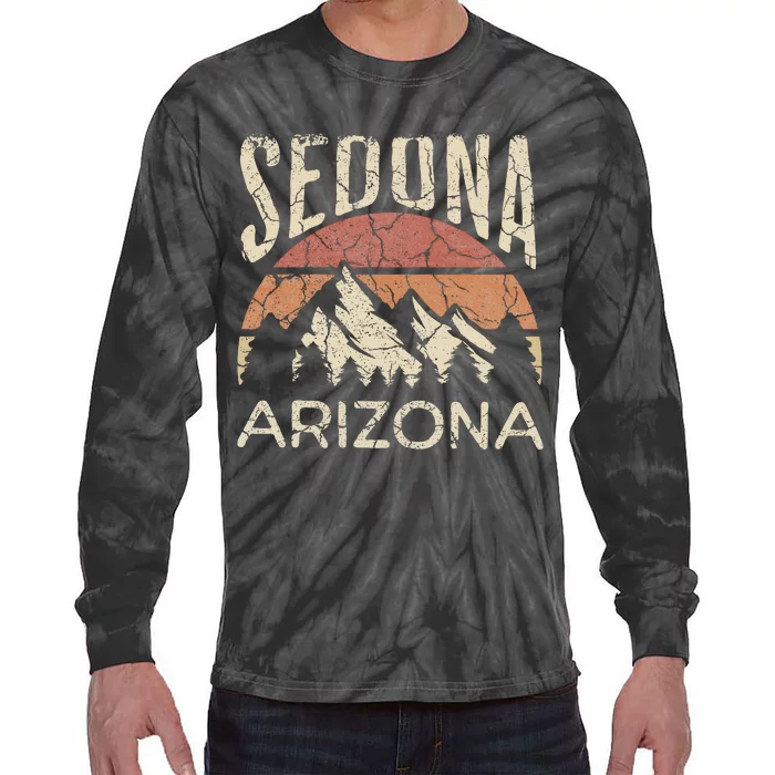 Sedona Arizona Nature Hiking Outdoors Tie-Dye Long Sleeve Shirt