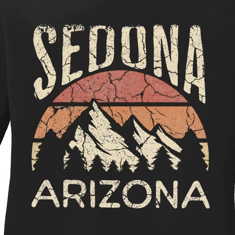 Sedona Arizona Nature Hiking Outdoors Ladies Long Sleeve Shirt