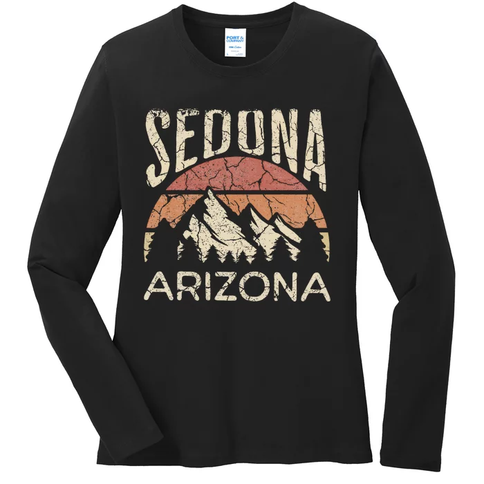 Sedona Arizona Nature Hiking Outdoors Ladies Long Sleeve Shirt