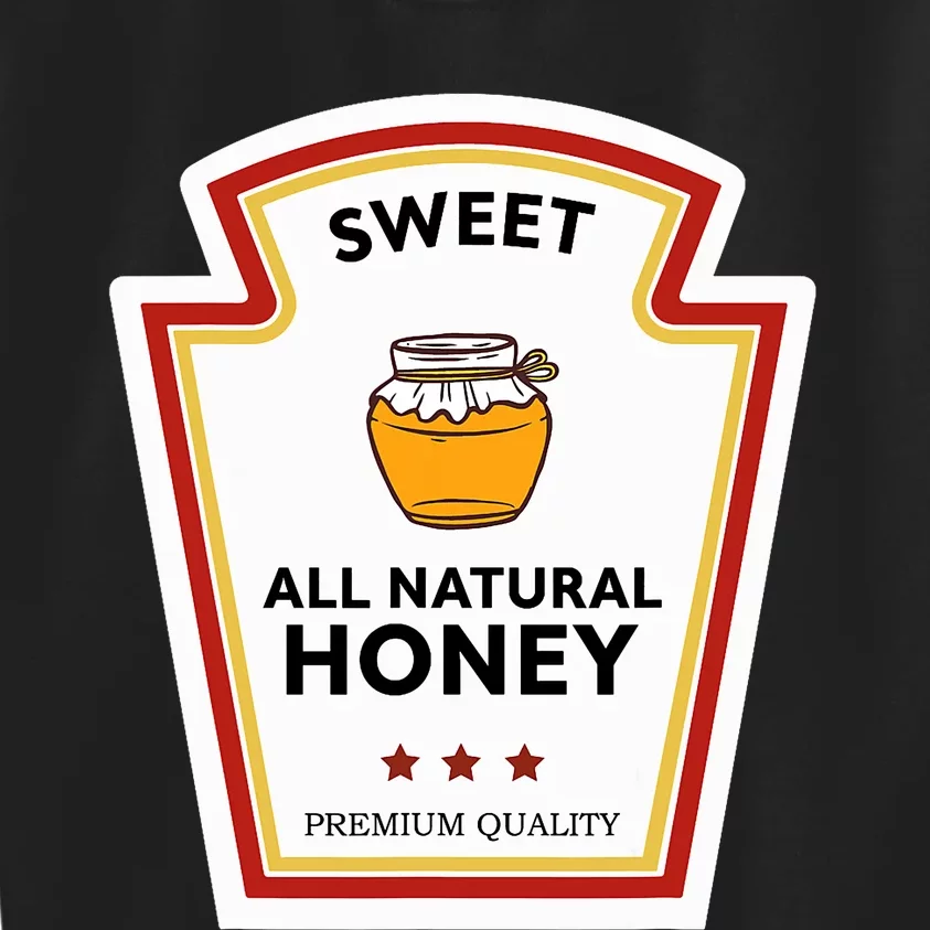 Sweet All Natural Honey Condiment Group Costume Kids Sweatshirt