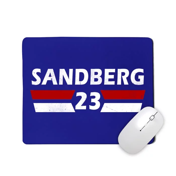 Sandberg 23 Vintage Baseball Mousepad