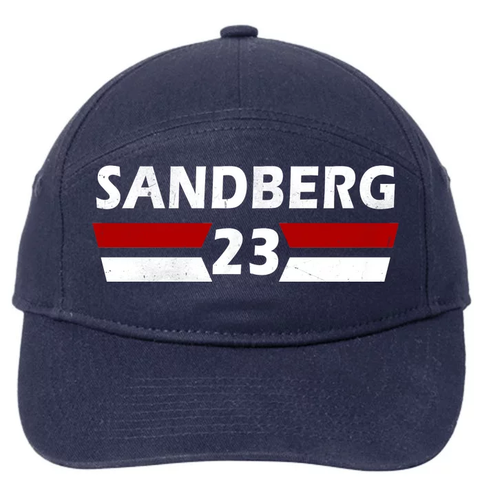 Sandberg 23 Vintage Baseball 7-Panel Snapback Hat