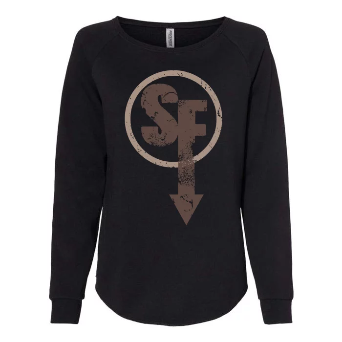 Sanity's Fall Larry Logo Womens California Wash Sweatshirt